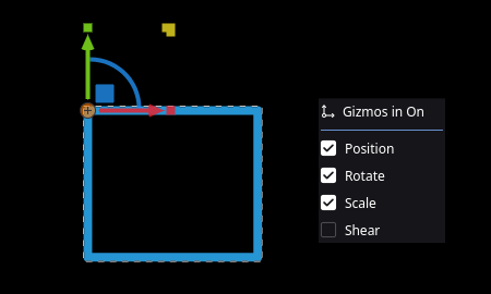 Gizmos (Manipuladores Interativos)