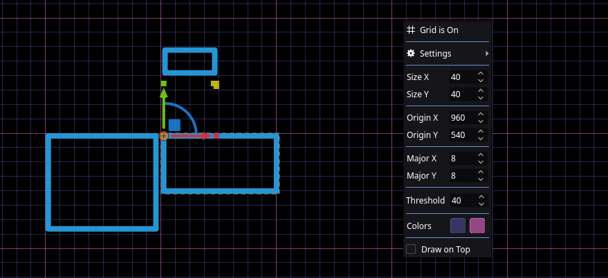 Sistema de Grid e Snaping