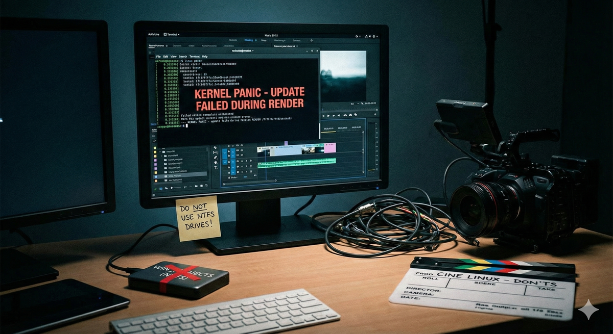 Linux para produtores audiovisuais: 7 "pecados capitais" que podem arruinar sua Workstation
