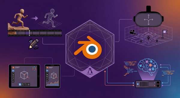 As novidades do laboratório da Blender: Realidade estendida, suporte mobile, LLMs e mais
